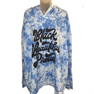 Black History Month Tie-Dye Hoodie 4XL NWT | Unisex Pride & Style Statement
